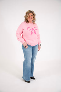 Bow Sweater (Pink)