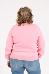 Bow Sweater (Pink)