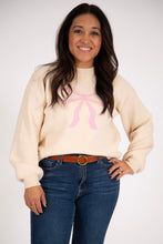 Load image into Gallery viewer, Bow Sweater (Cream)