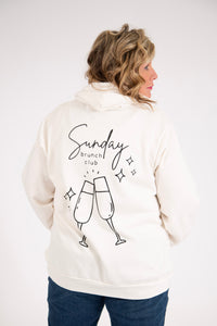 Sunday Brunch Club Sponge Hoodie