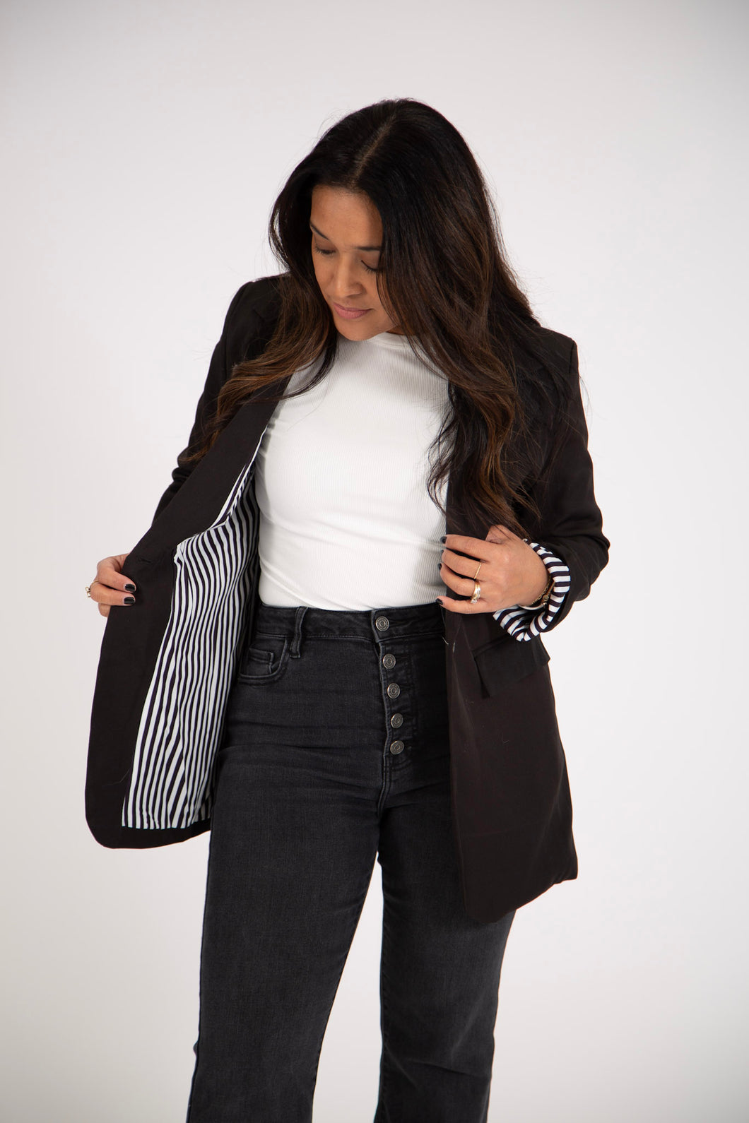 Single Button Blazer