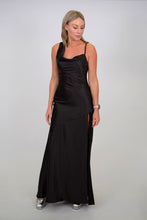 Load image into Gallery viewer, Asymmetrical Shoulder Maxi Dress