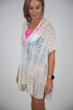 Load image into Gallery viewer, Boardwalk Swim Cover Up | White