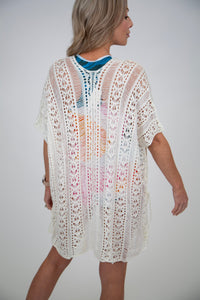 Boardwalk Swim Cover Up | White