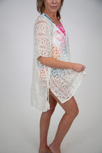 Load image into Gallery viewer, Boardwalk Swim Cover Up | White