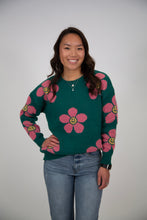 Load image into Gallery viewer, Happy Flower Sweater