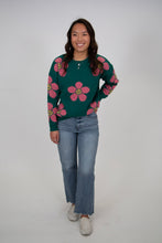 Load image into Gallery viewer, Happy Flower Sweater