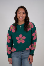 Load image into Gallery viewer, Happy Flower Sweater