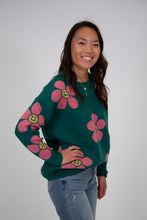 Load image into Gallery viewer, Happy Flower Sweater