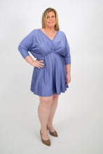 Load image into Gallery viewer, Curvy Dolman Fit and Flare Dress