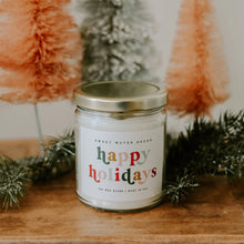 Load image into Gallery viewer, Happy Holidays Soy Candle