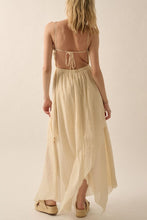 Load image into Gallery viewer, Raw Edge Maxi Dress
