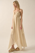 Load image into Gallery viewer, Raw Edge Maxi Dress