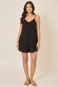 Gauze Sleeveless Romper