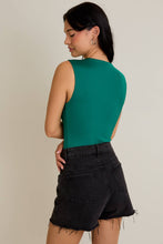 Load image into Gallery viewer, Square Neck Bodysuit | Green