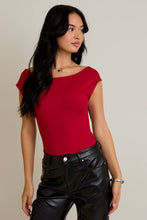 Load image into Gallery viewer, Open Back Bodysuit | Brown