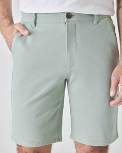 Men’s Comfort Knit Chino Shorts | Slate Green