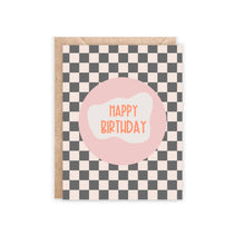 Load image into Gallery viewer, Checkered Happy Birthday