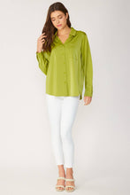 Load image into Gallery viewer, Satin Button Down Blouse