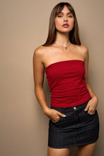 Load image into Gallery viewer, Tube Top | Deep Red