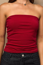 Load image into Gallery viewer, Tube Top | Deep Red