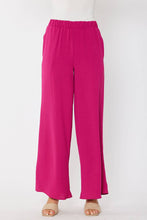 Load image into Gallery viewer, Wide Leg Pant | Magenta