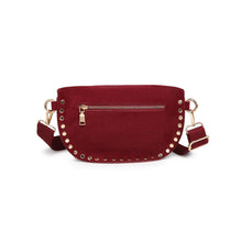 Load image into Gallery viewer, Gizelle Suede Crossbody Bag | Wine