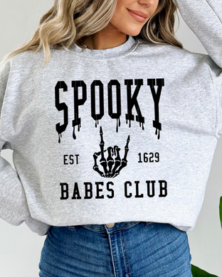 Spooky Babes Crewneck Sweatshirt