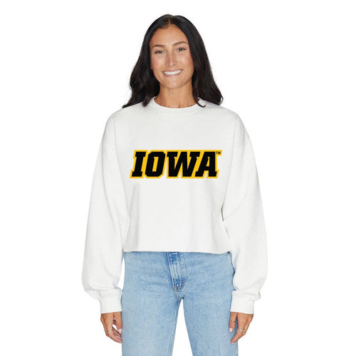 Iowa Cropped Crewneck