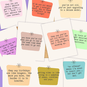 Abstract Birthday Dots Greeting Card