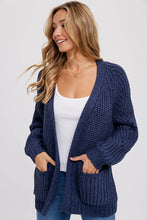 Load image into Gallery viewer, Pointelle Open Front Cardigan