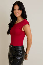 Load image into Gallery viewer, Open Back Bodysuit | Ruby