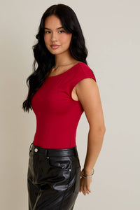 Open Back Bodysuit | Ruby