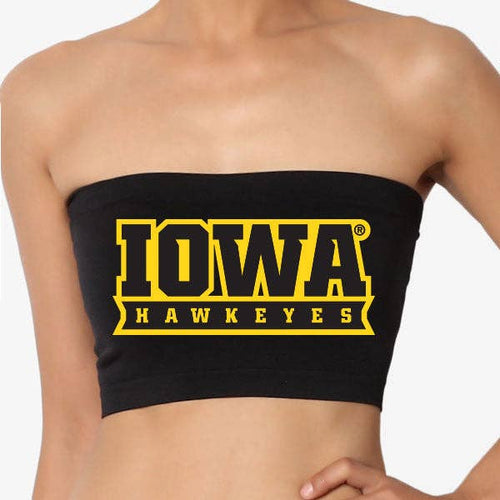 Iowa Hawkeyes Bandeau Top