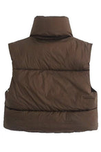 Load image into Gallery viewer, Puffer Vest | Brown