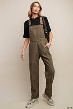 Load image into Gallery viewer, Striped Overalls