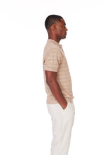 Load image into Gallery viewer, Men&#39;s Textured Polo Shirt