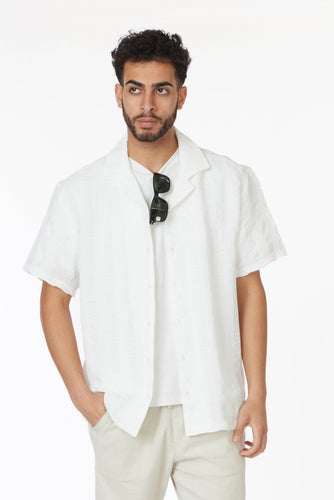Men’s Textured Short Sleeve Shirt