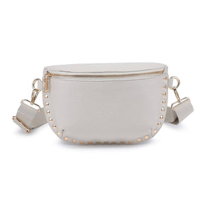 Gizelle Belt Crossbody Bag | Cream
