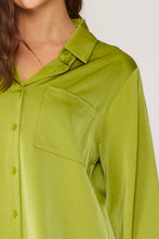 Load image into Gallery viewer, Satin Button Down Blouse