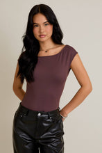 Load image into Gallery viewer, Open Back Bodysuit | Brown