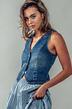 Load image into Gallery viewer, Denim Vest