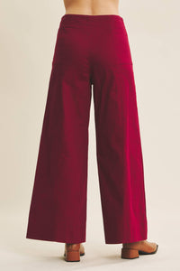 Wide Leg Ankle Pants