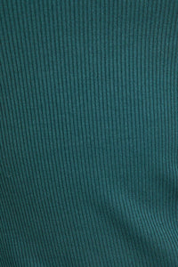 Exposed Seam Ribbed Tank | Hunter Green