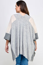 Load image into Gallery viewer, Curvy Colorblock Cardigan