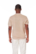 Load image into Gallery viewer, Men&#39;s Textured Polo Shirt