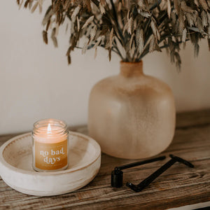 No Bad Days Soy Candle
