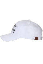 Load image into Gallery viewer, Always on Vacay Baseball Cap by C.C (White)