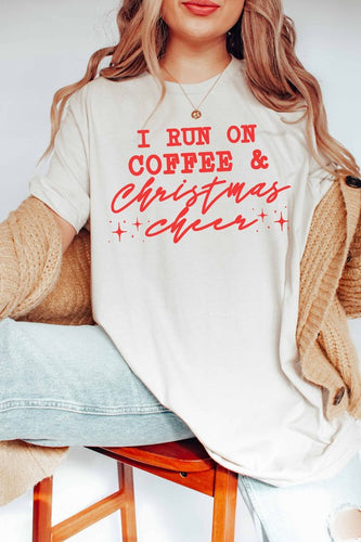 Coffee & Christmas Cheer Extra Long Tee