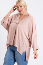 Load image into Gallery viewer, Curvy V-Neck Blouse